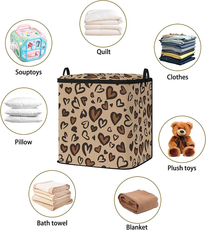 2pcs blanket storage bag for under bed, closet organizers 95L | clothing - Image 2