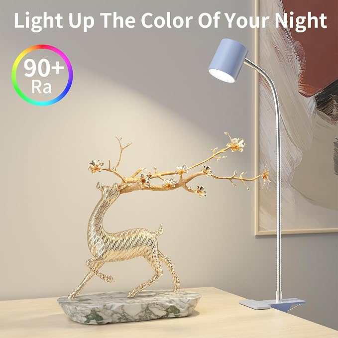 Dott Arts Desk Lamp, USB Clip On Light - Image 7