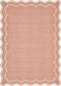 GarveeHome 3x5 Scalloped Washable Area Rug Non Slip Bedroom Entryway Rug | Soft by GarveeHome