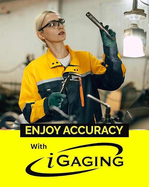 iGaging Premium IP54 0-4" EZ CAL Fractional Digital Caliper