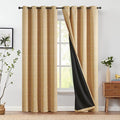 jinchan Boho Blackout Curtains 96 Inches Long by JINCHAN
