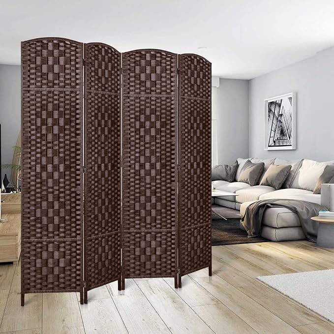 RHF Room Divider Panel, Partition Room Dividers, 4Panel Privacy Screen - Image 2