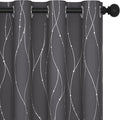 Deconovo Living Room Curtains 108 Inch Long, Thermal Insulated, Room Darkening by Unknown