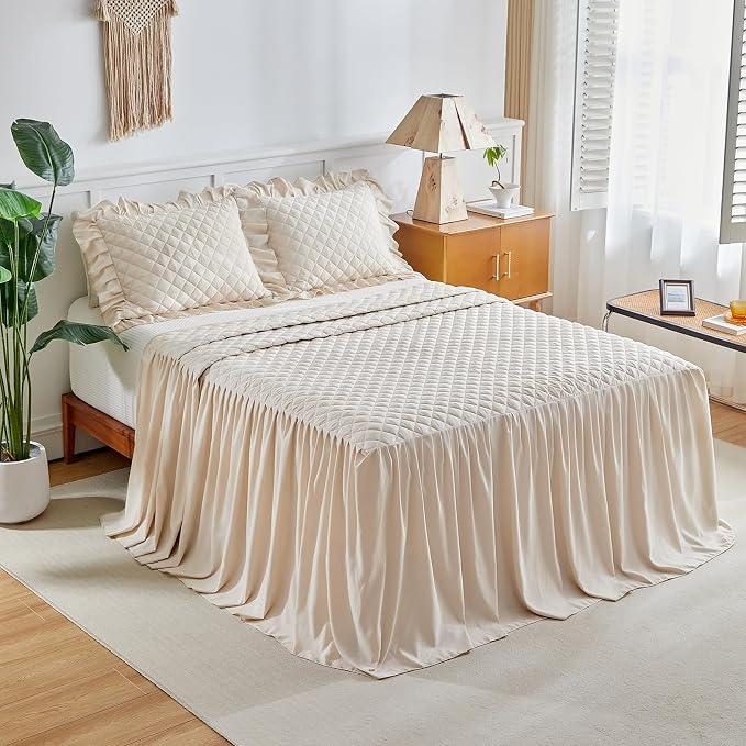 Ruffle Skirt Bedspread Set - Image 4