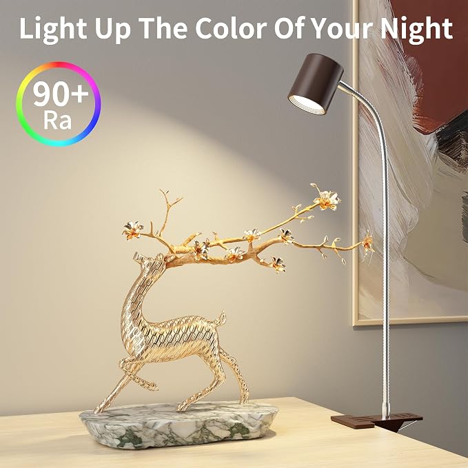 Dott Arts Desk Lamp, USB Clip On Light - Image 7