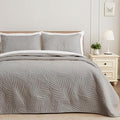 Exclusivo Mezcla 3-Piece King Quilt Bedding Set, Soft Microfiber Bedspreads | by ExclusivoMezcla