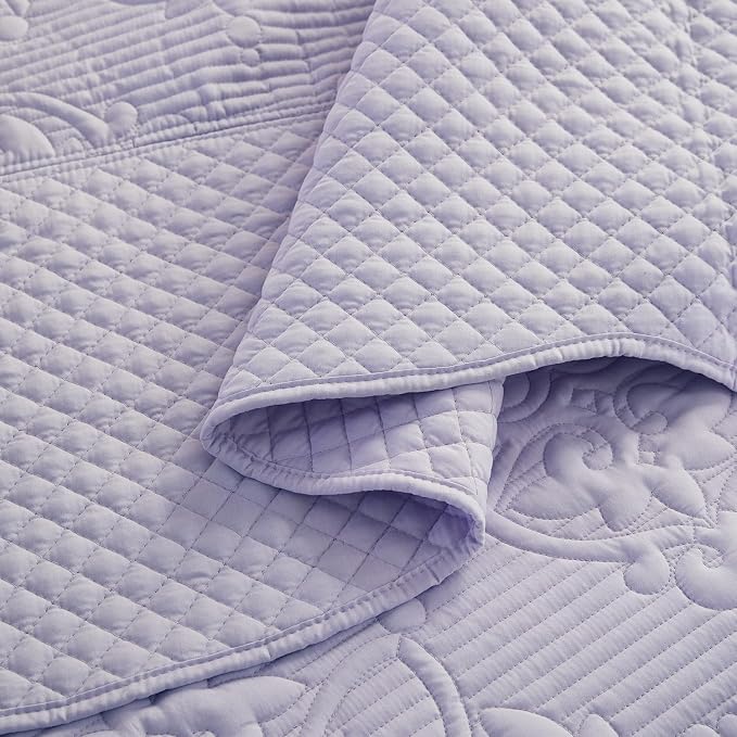 EVENHUG Oversized King Bedspreads California King Quilt Set - Image 6