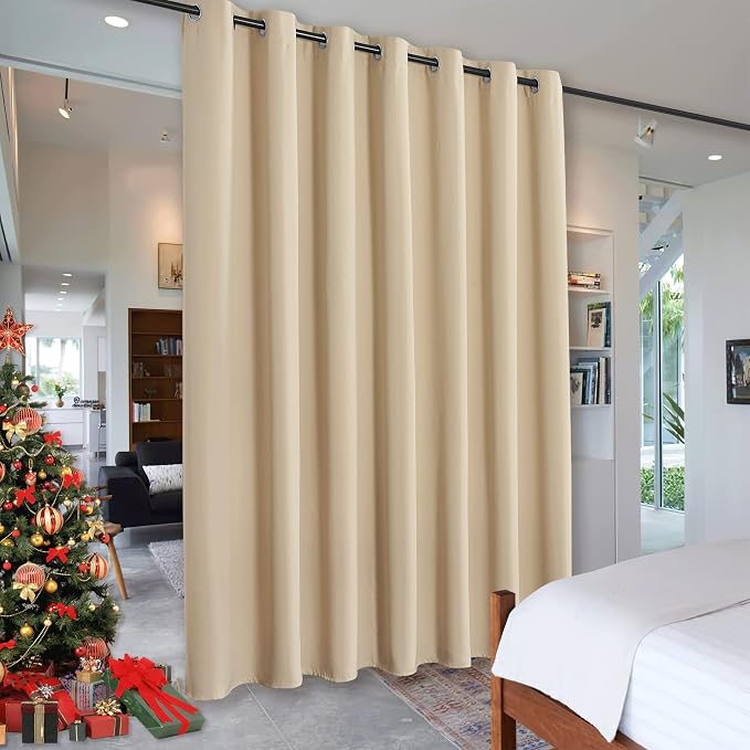 RYB HOME Wall Divider Curtain for Living Room Bedroom Kids Room Apartment | by RYBHOME