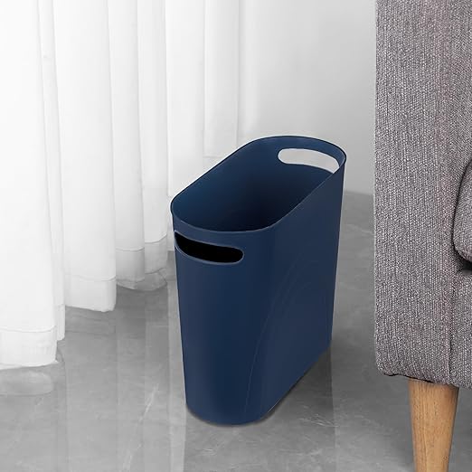rejomiik Small Bathroom Trash Can, 3.5 Gallon Slim Garbage Can, Office and - Image 4