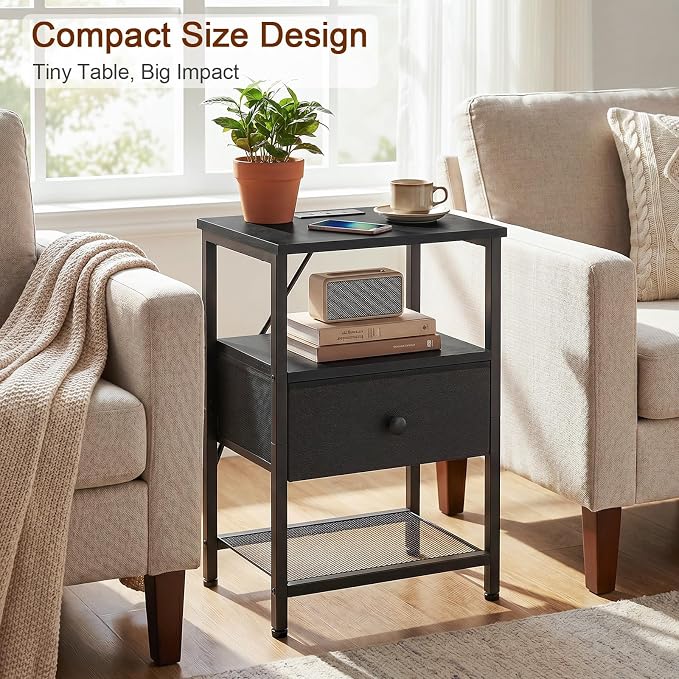 Night Stand, Small Nightstand - Image 7