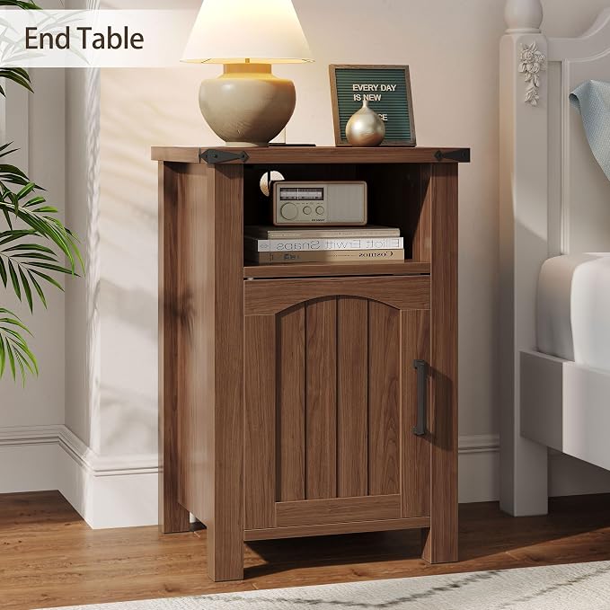Decofy Farmhouse Nightstand - Image 2