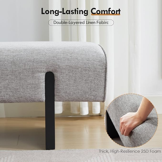 ONEVOG 55" End of Bed Bench - Image 5