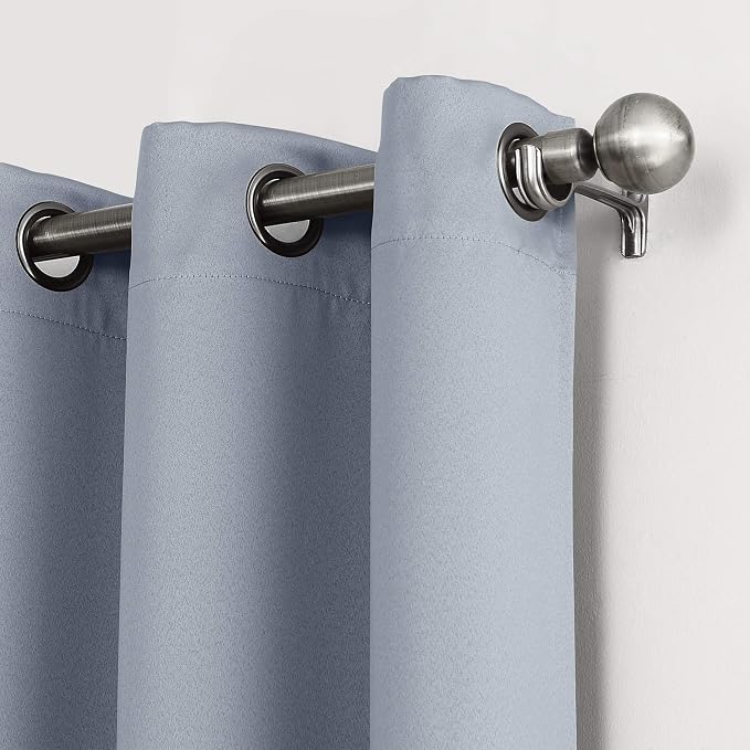 Sun Zero Nordic Theater Grade Extreme 100% Blackout Grommet Curtain Single Panel - Image 3