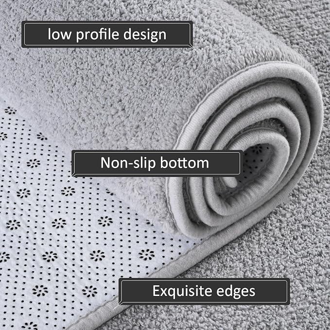 2x6 Runner Rug for Hallway, Long Runner Rugs Non Slip, Non Slip Backing Runners - Image 3