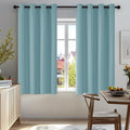 Deconovo Teal Curtains 52x54 Inch, Grommt Top, Light Blocking Drapes, Thermal by Unknown