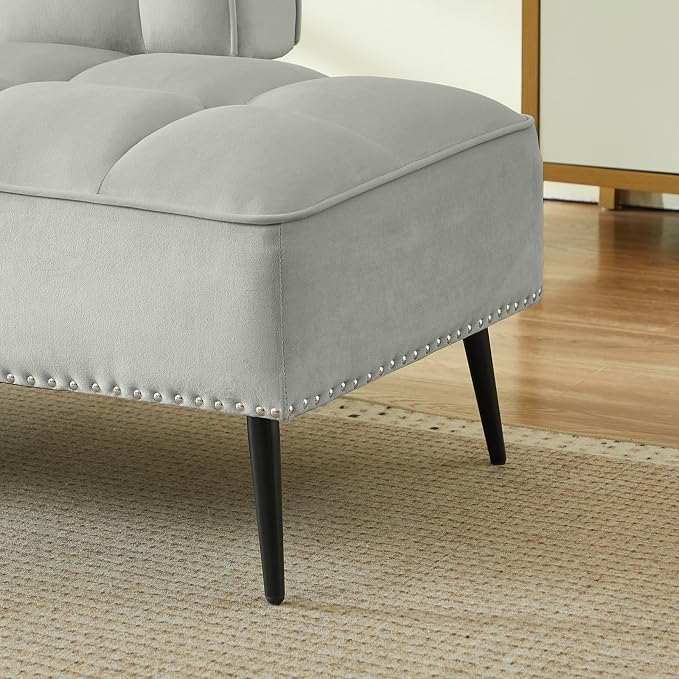 Modern Upholstered End of Bed Bench - Image 5