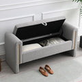 HRVEOCEI Upholstered Storage Bench by HRVEOCEI