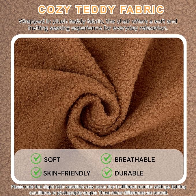 63.4" Teddy Fabric Ribbed King Size End of Bed Bench. | Entryway Ottoman Ribbed - Image 4