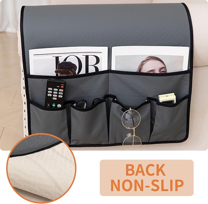 HAOMAIJIA Sofa Armrest Organizer, Remote Control Holder - Image 3