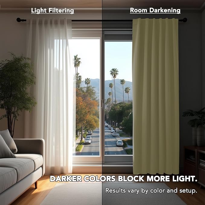 Deconovo Room Darkening Curtains - Image 7