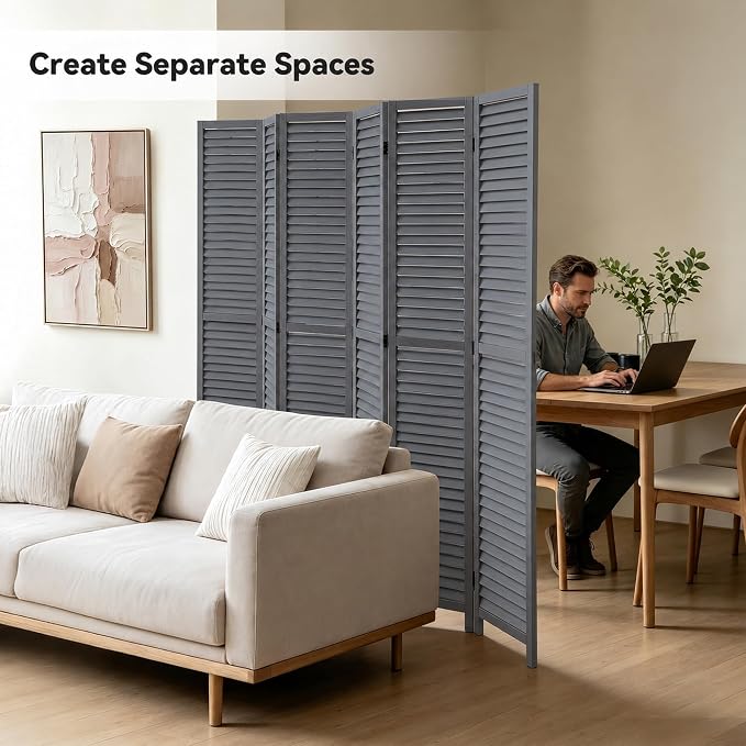 Wood Room Divider - Image 6