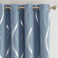 NICETOWN Dusty Blue 63" Length Curtains by NICETOWN