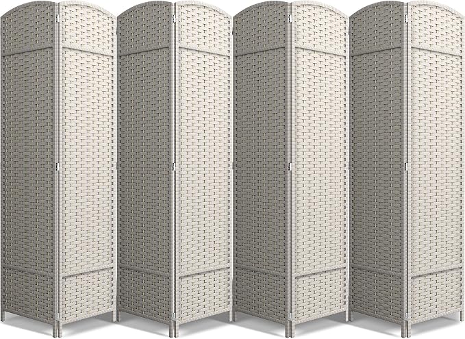 Sorbus 8 Panel Room Divider 6 ft. Tall by Sorbus
