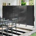 Room Divider 5 Panel Privacy Screen by JAXPETY