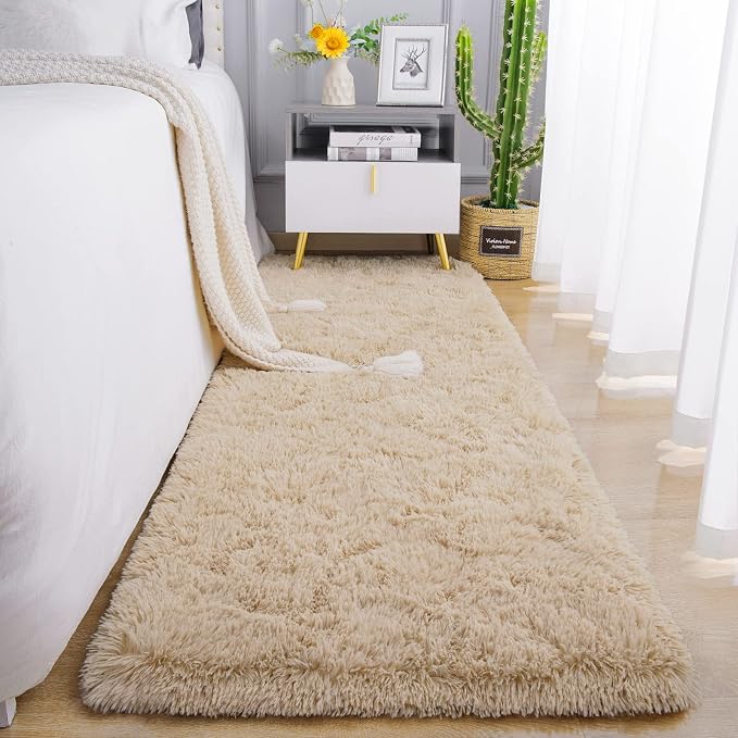 Chicrug Soft Runner Rugs for Bedroom Living Room Plush Fluffy Rug 3x10 | Shag by ChicrugHomeDecor