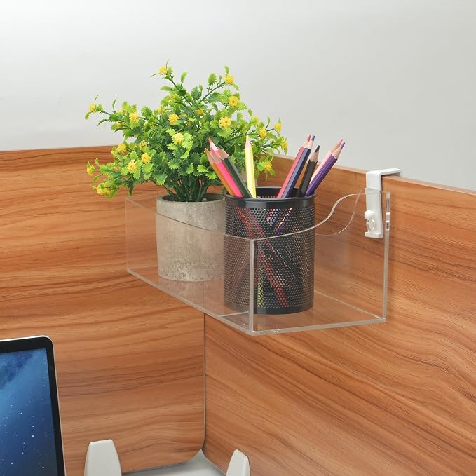 Acrylic Hanging Bedside Shelf - Image 5