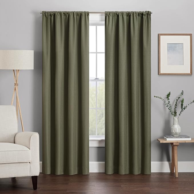 Eclipse Kendall Blackout Rod Pocket Curtain - Image 3