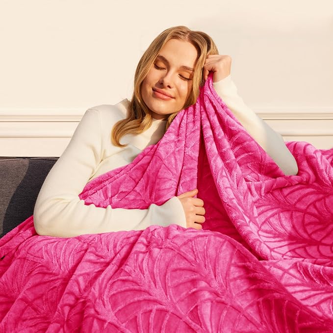Whale Flotilla Soft Flannel Fleece Throw Blanket - Image 3
