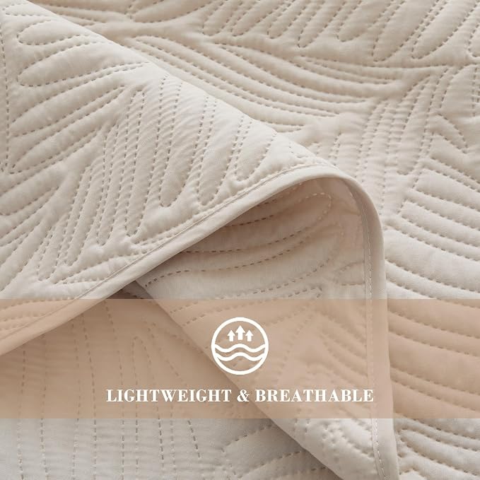 Exclusivo Mezcla 2-Piece Twin Quilt Bedding Set, Soft Microfiber Bedspreads | - Image 5