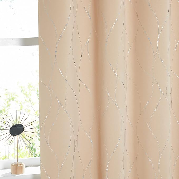 NICETOWN Bedroom Room Darkening Curtains by NICETOWN
