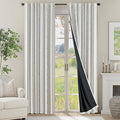 jinchan Boho Blackout Curtains 90 Inches Long by JINCHAN