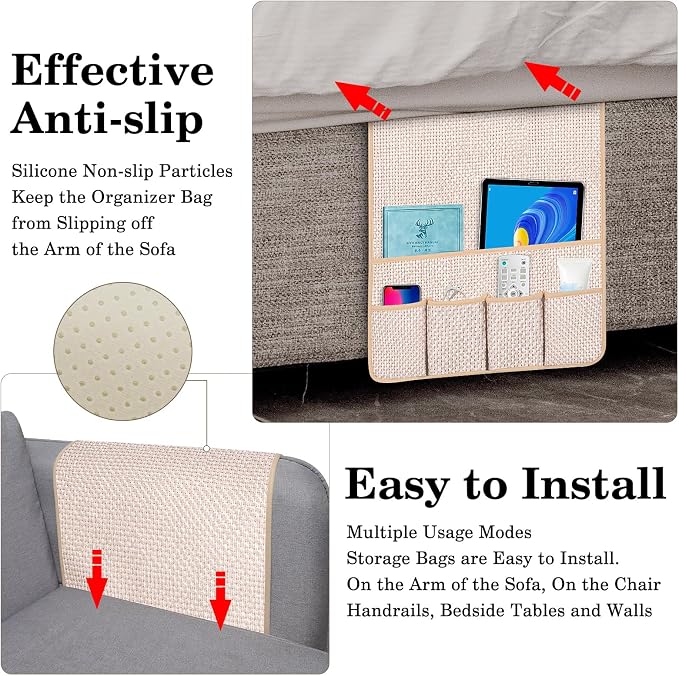 Remote Control Holder Couch Caddy, Armchair Caddy - Image 8