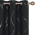 Deconovo Curtains for Living Room, Pattern Blackout Curtains 84 Inches Long | by Unknown