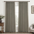 Pinch Pleated Blackout Curtains 96 Inches Long by PleatedDrapes