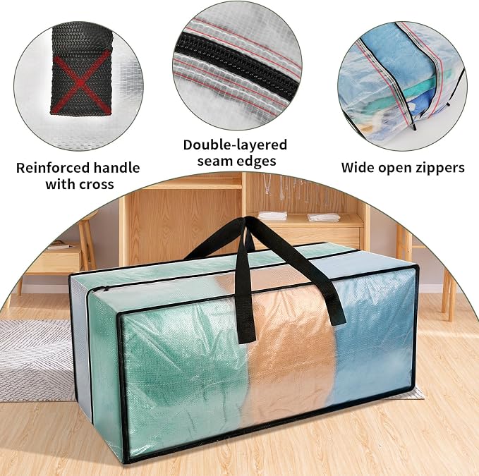Heavy Duty Clear Moving Bags - Image 4