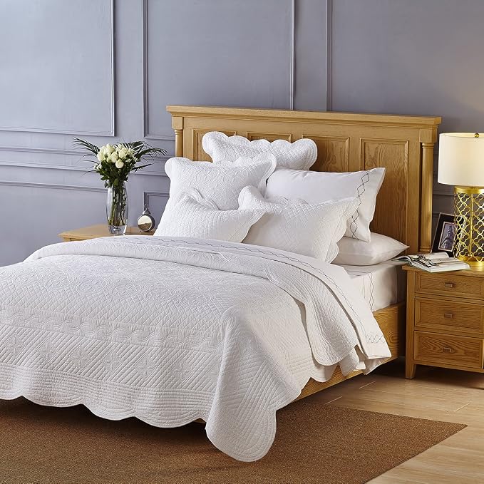 Calla Angel Sage Garden Luxury Pure Cotton Quilt - Image 2
