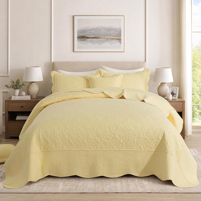 California King Quilt 5-Piece by HoneiLife