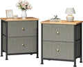 DUMOS Night Stands Set of 2, Bedside Table by DumosLifestyle