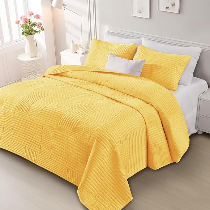 Whale Flotilla Ultra Soft Twin Quilt Bedding Set, Lightweight - Image 8