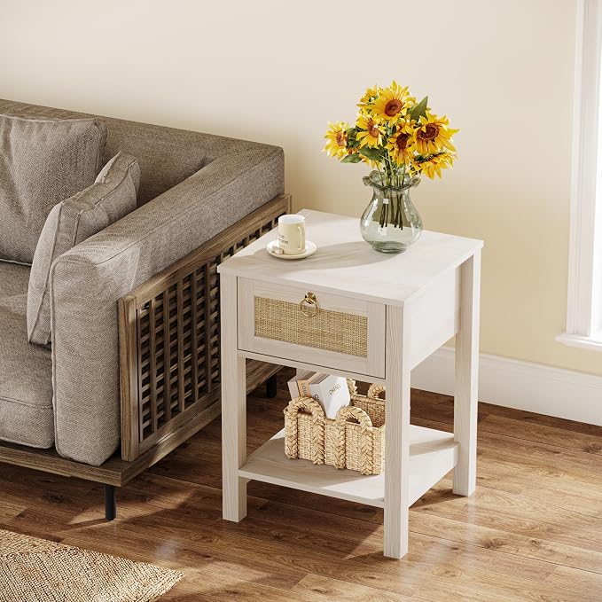 Eclatara Rattan Nightstand - Image 8