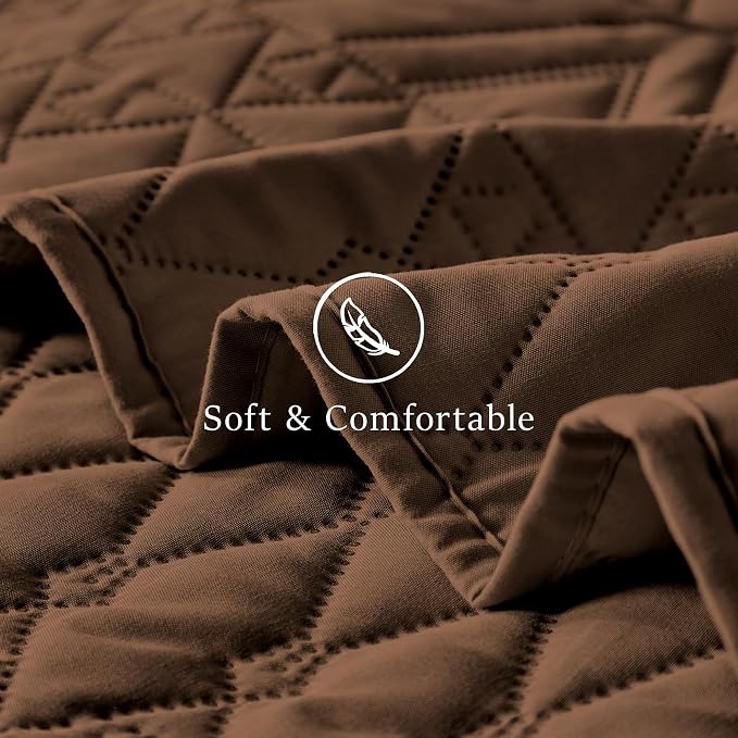 akkialla Full/Queen Size Quilt Bedding Set, Modern Style Geoetric Pattern - Image 6