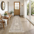 cotiled 2x8 Hallway Runner Rug for Entryway, Non-Slip Vintage, and Laundry Room by COTILED