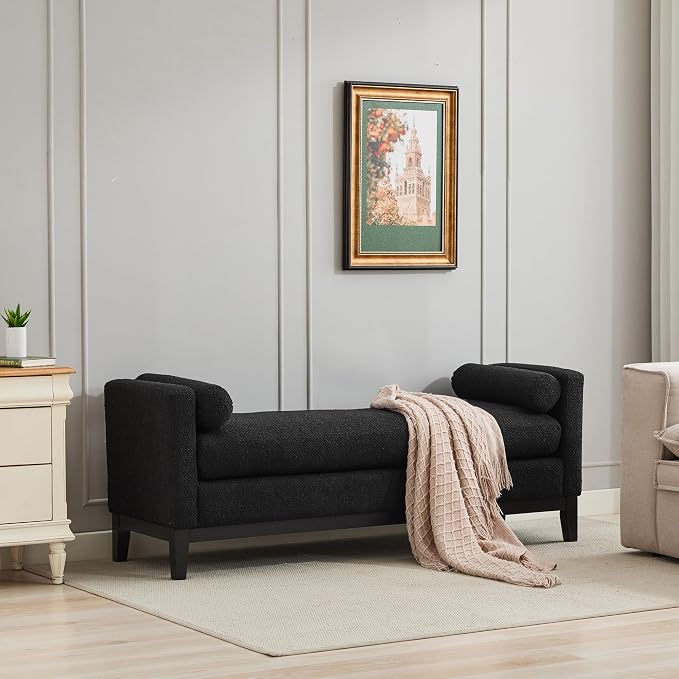 66.34" Upholstered End of Bed Bench - Image 5