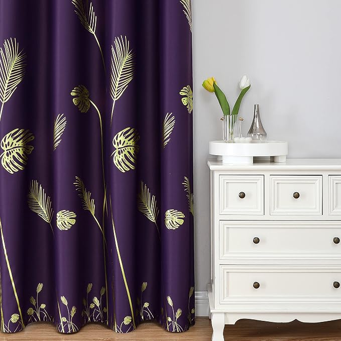 Purple Blackout Curtains for Living Room - Image 2