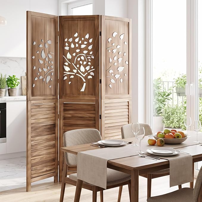 GIANTEX 3 Panel Folding Room Divider - Image 8