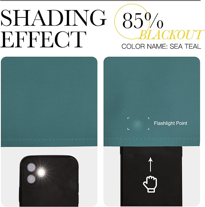 NICETOWN Living Room Curtains, Window Curtain Panels, Thermal Insulated Solid - Image 5